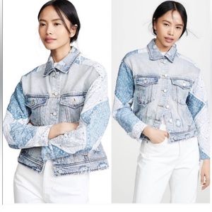 Blank NYC Bandana Jean Jacket